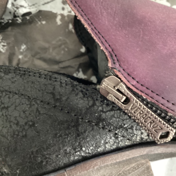 NWT Veracruz ciruela/black shootie size 36 - Picture 5 of 6